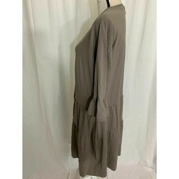 Go Couture Crew Neck Long sleeve midi dress - Picture 3 of 6